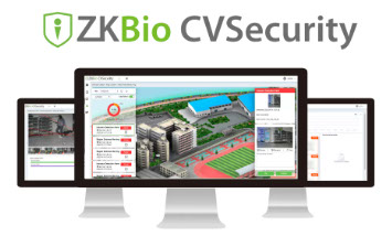 Interfaz ZKBio CVSecurity - Panel de control